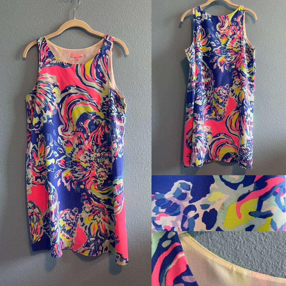 Lilly Pulitzer Jackie Shift Dress in Coastal Retreat